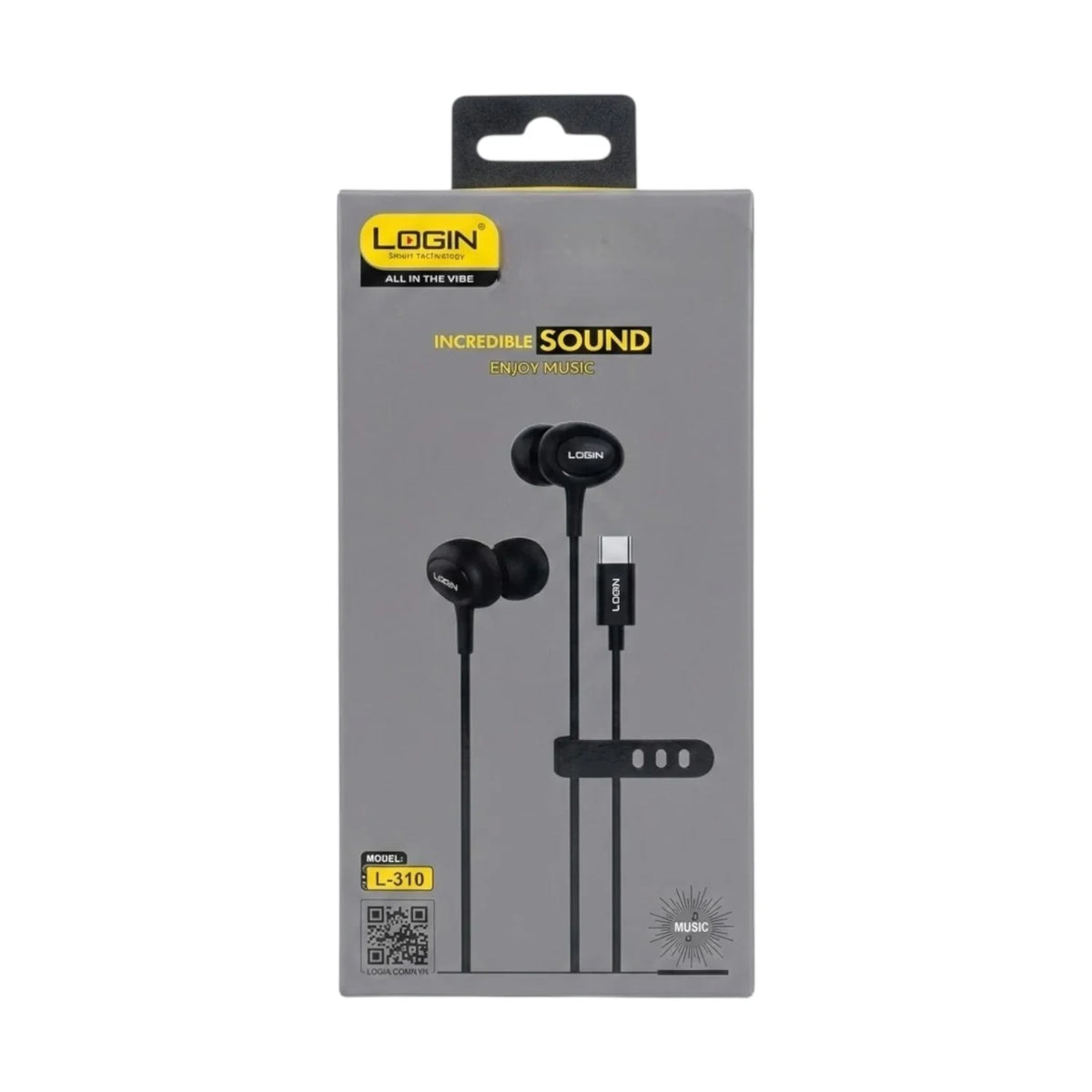DEAL 5 Airpods Pro 4 ANC Active - LOGIN Brand Handsfree L-310