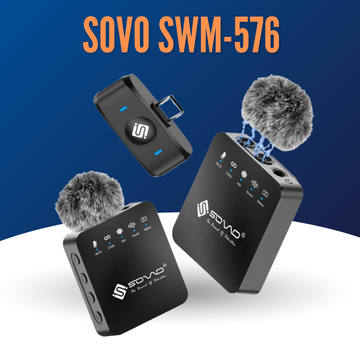 SOVO Brand Wireless Microphone SWM-576