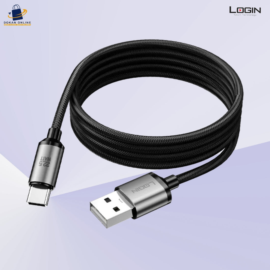 LOGIN Brand L-905 | Cable
22.5w