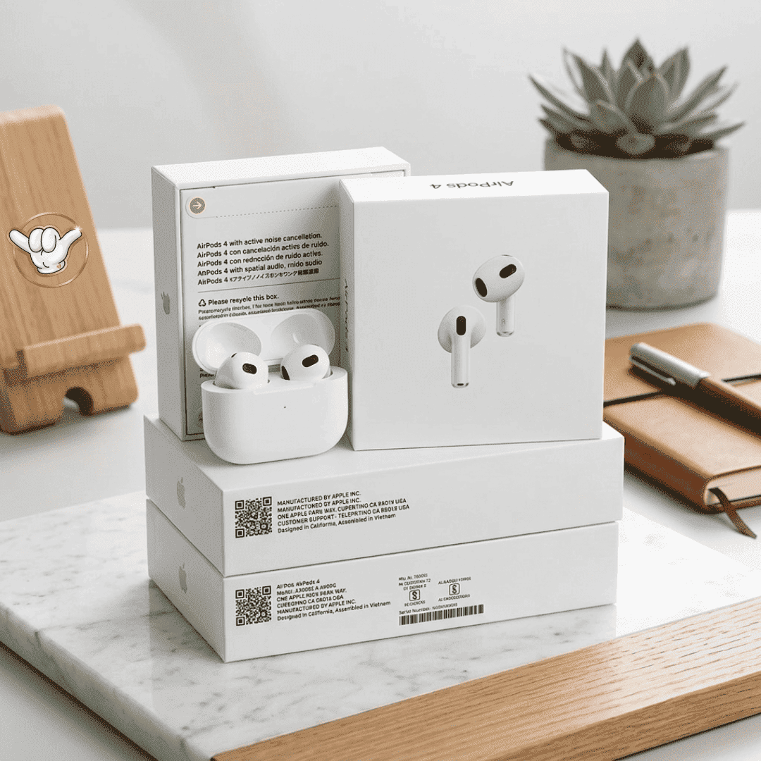 DEAL 5 Airpods Pro 4 ANC Active - LOGIN Brand Handsfree L-303
