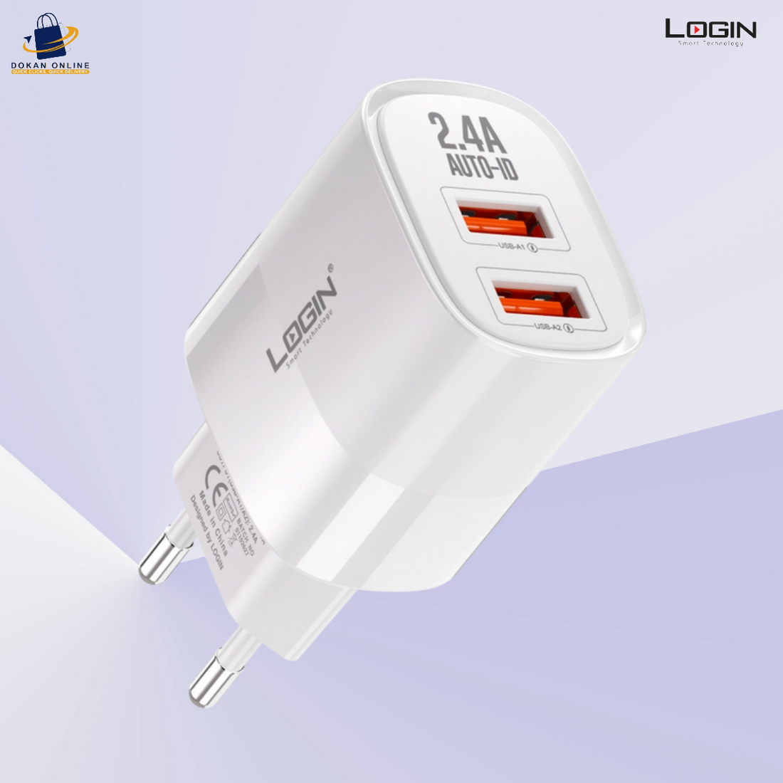 LOGIN Brand 2.4A Axion L-402