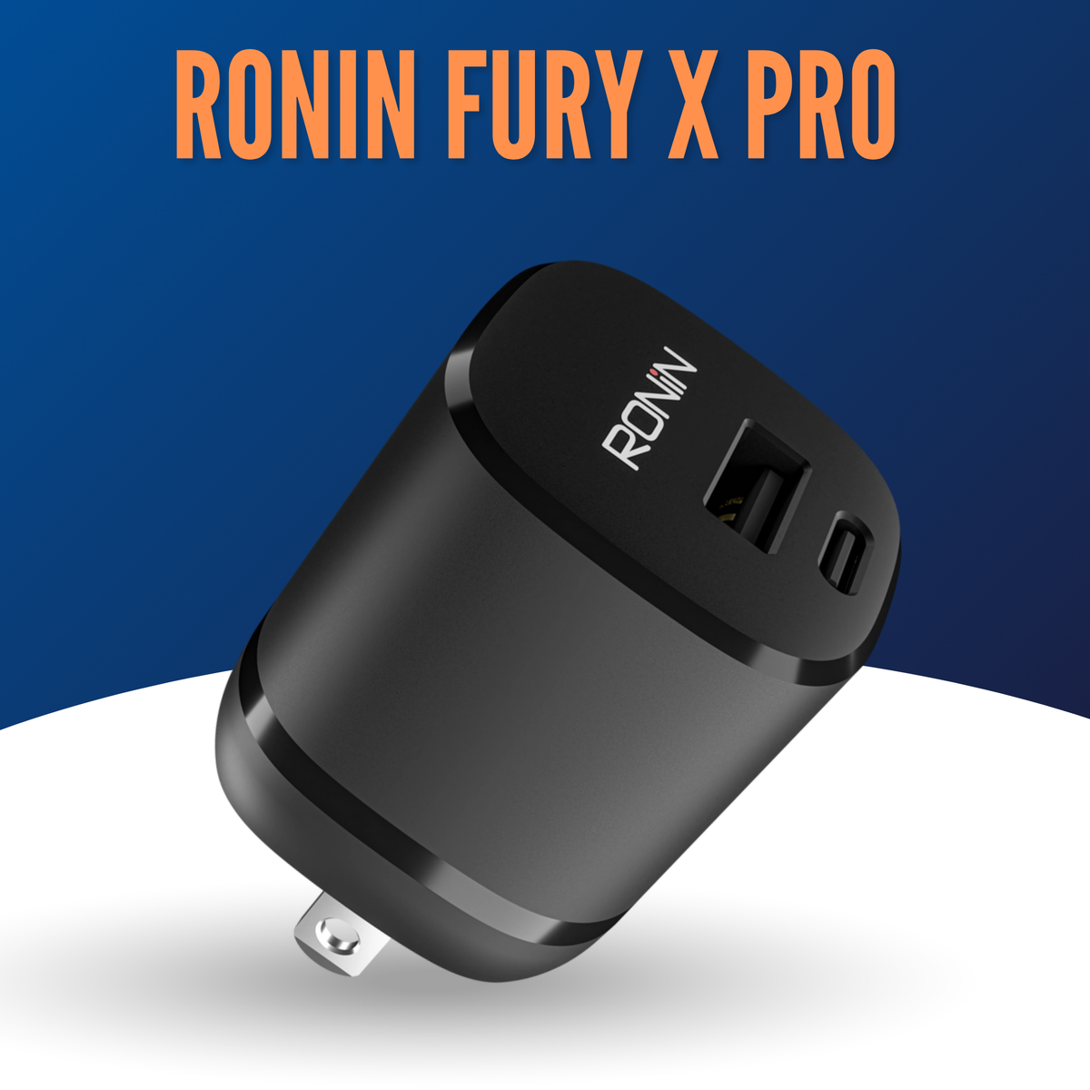 RONIN Brand Fury X Pro Super Vooc | GaN | PD & QC | AFC R-6060