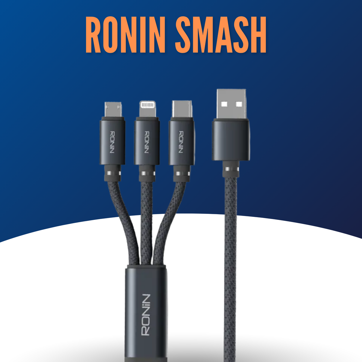 RONIN Brand SMASH | R-2015 - 3 in 1 Cable