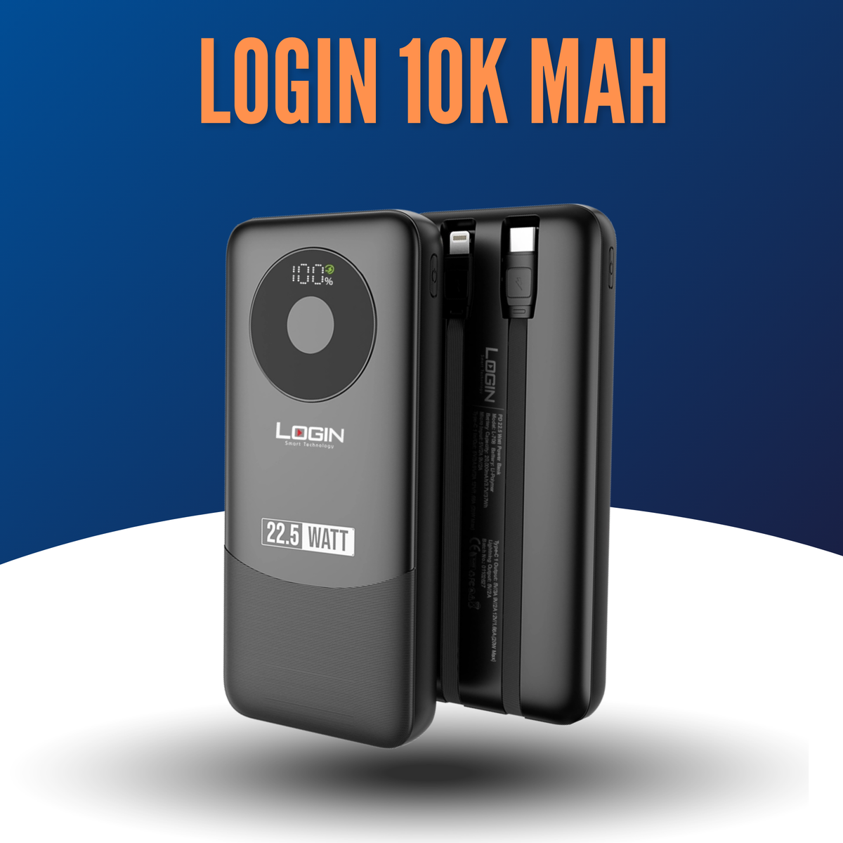 LOGIN Brand 10000mAh L-709 Voltra