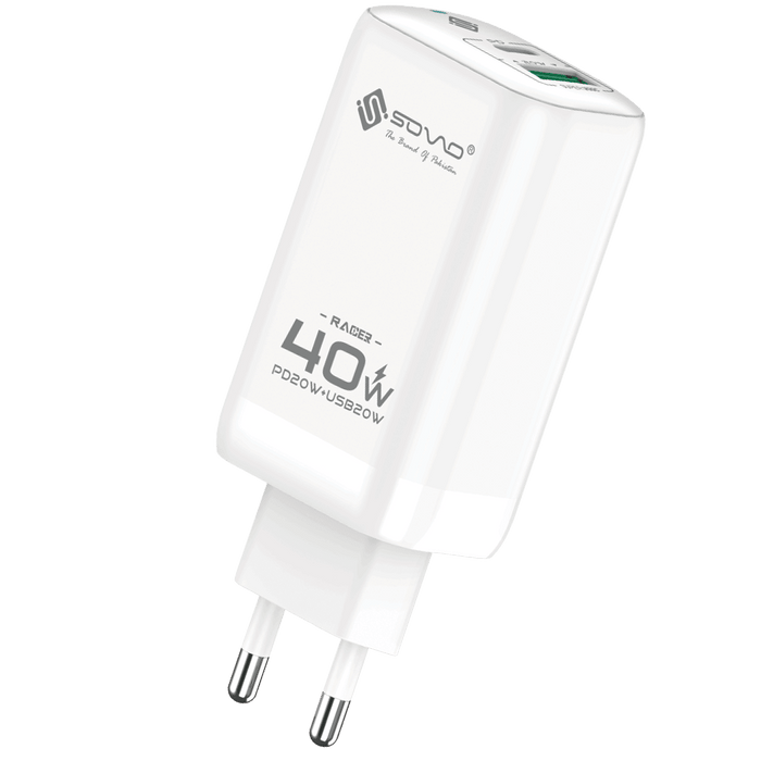 SOVO Brand Super Fast 40W Charger SG-250