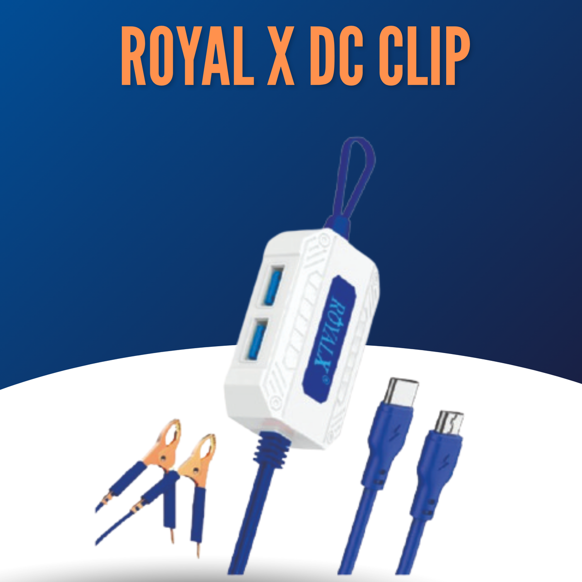 ROYAL X Brand- DC Clip Charger R-666 Original