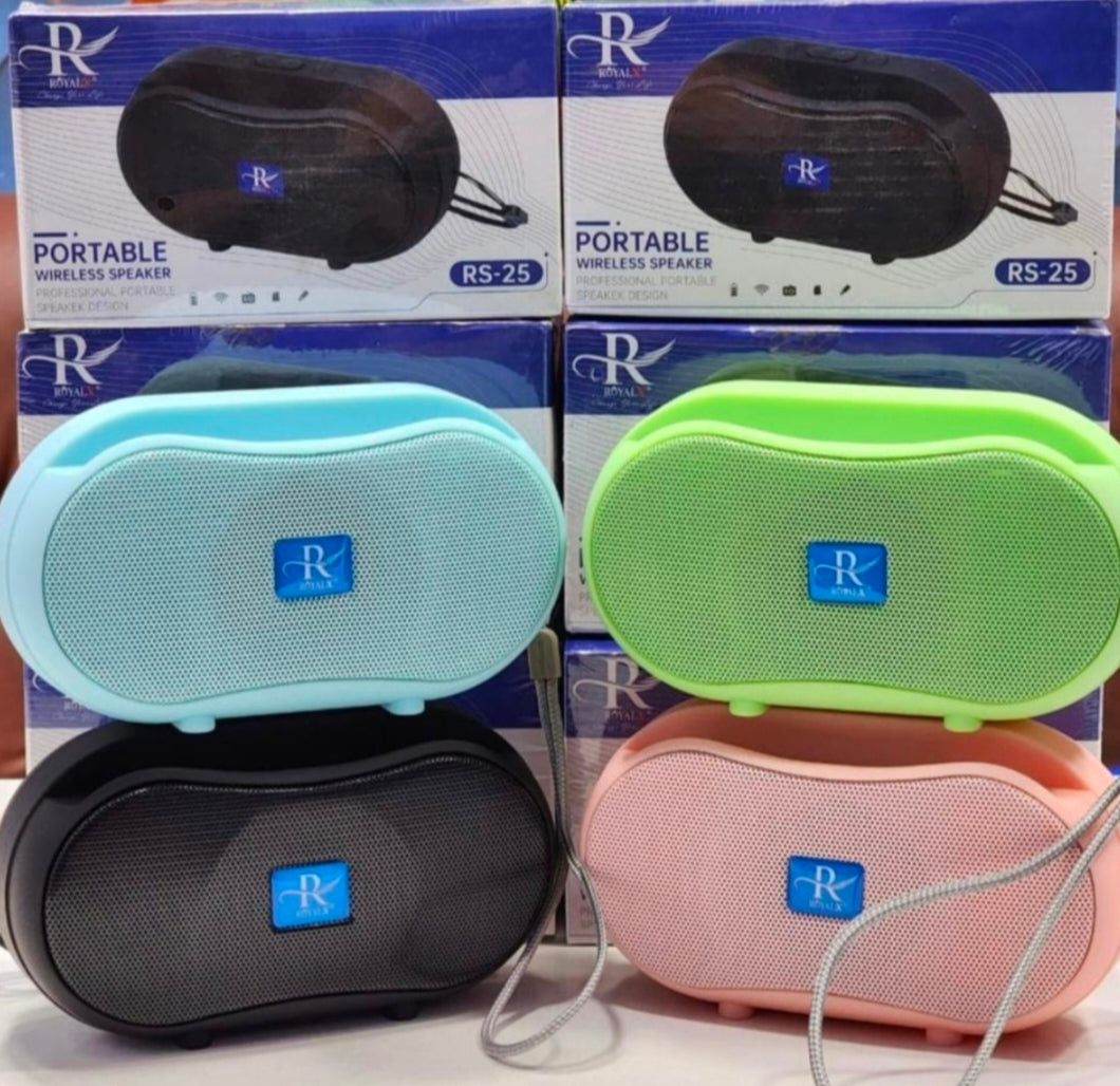 Royal X Brand- Portable Speaker RS-25